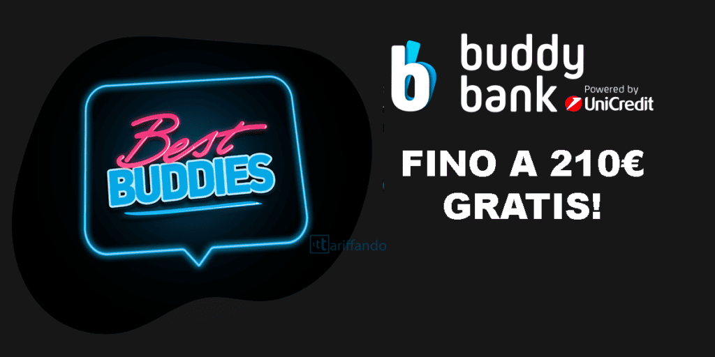 Buddybank, Nuova Promo: 50€ GRATIS E Fino A 250€ Di Bonus! | Tariffando