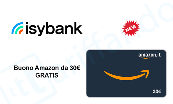 isibank amazon buoni regalo omaggio gratis