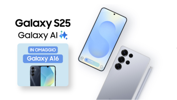 Samsung regala A16 con acquisto S25